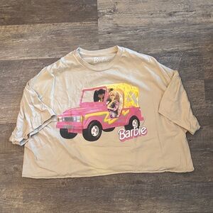 Barbie Pink and Yellow Graphic Tee